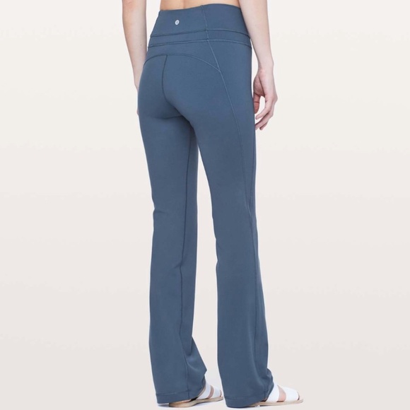 Lululemon Groove Pant Bootcut 32" Thunder Blue - Picture 1 of 10